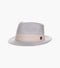 CALEM FEDORA Poly Braid Pinch Front Hat