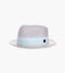 CALEM FEDORA Poly Braid Pinch Front Hat
