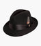 ASH FEDORA Crushable Wool Felt Pinch Front Hat