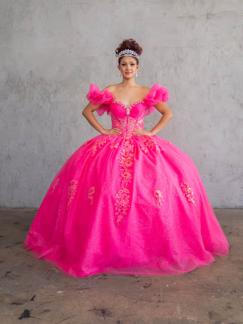 Off Shoulder Sweetheart Quinceanera Dress Corset Ball Gown by Calla SCL30012