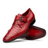 Marco Di Milano Rovigo Men' Shoes Red Genuine Caiman Crocodile Dress Single Monk-strap Loafers