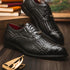 Marco Di Milano John Men's Shoes Exotic Caiman Crocodile / Woven Leather Dress Oxfords