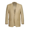Renoir Clothing - Renoir Suit - Renoir Fashion - Super 140s Wool Two Button Slim Fit Tan  Renoir Suit