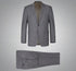 Renoir Clothing - Renoir Suit - Renoir Fashion - Super 140s Wool Two Button Slim Fit Dark Grey  Renoir Suit