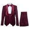 Rossi Man RM1253 â€“ Formal 3-Piece Smoking Style Tuxedo for Men