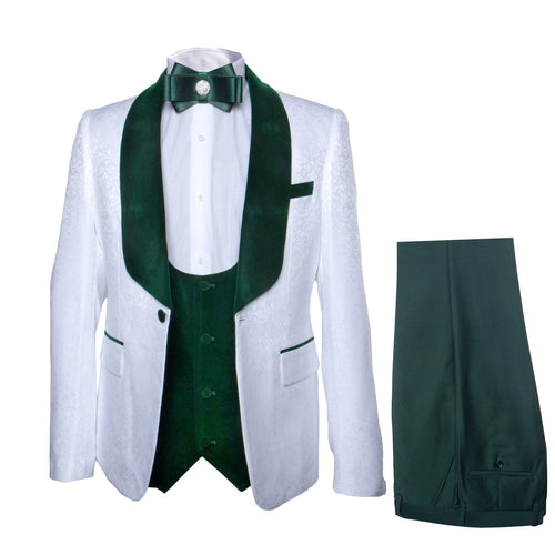 Rossi Man RM1482 – Men's 3-Piece Tuxedo from the Smoking S Collection