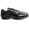 Men's Belvedere Vasco Calf & Crocodile Hornback Tail Sneaker In Black