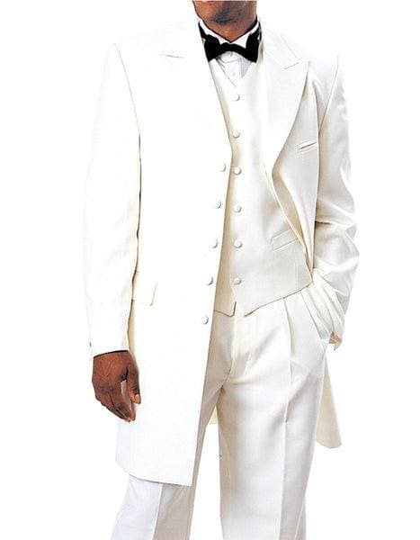 Cream Colored Suit - Cream Groomsmen Suit - AlbertoNardoniStore