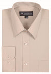 Cheap Mens Dress Shirt Sand Discounted Affordable Shirt  $35 - AlbertoNardoniStore