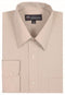 Cheap Mens Dress Shirt Sand Discounted Affordable Shirt  $35 - AlbertoNardoniStore