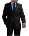 Black Big and Tall Linen Suit - AlbertoNardoniStore