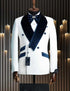 Frank Mazari Met Vested Modern Fit Tuxedo Suit