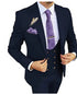 FINNEGAN SINGLE-BREASTED 3 PIECE SLIM FIT LAPEL SUIT(BLAZER+PANTS+VEST)