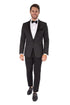 Smoking Traje - Esmoquin - Smoking Para Hombre - One Button  Trajes De Novio Black Tuxedo