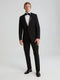 Mens Black Shawl Lapel Tuxedo