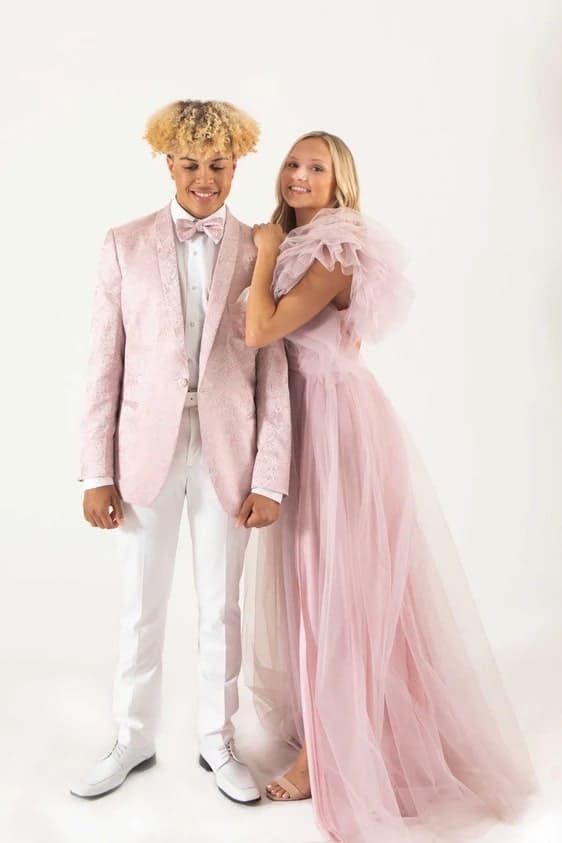 Smoking Traje - Esmoquin - Smoking Para Hombre - Pink Tuxedo Trajes De Novio