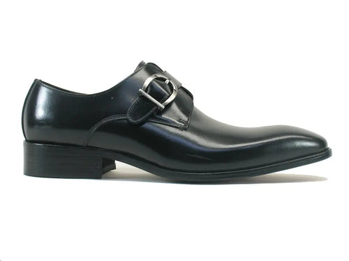 Men’s Signature Buckle Monk Strap Dress Shoes