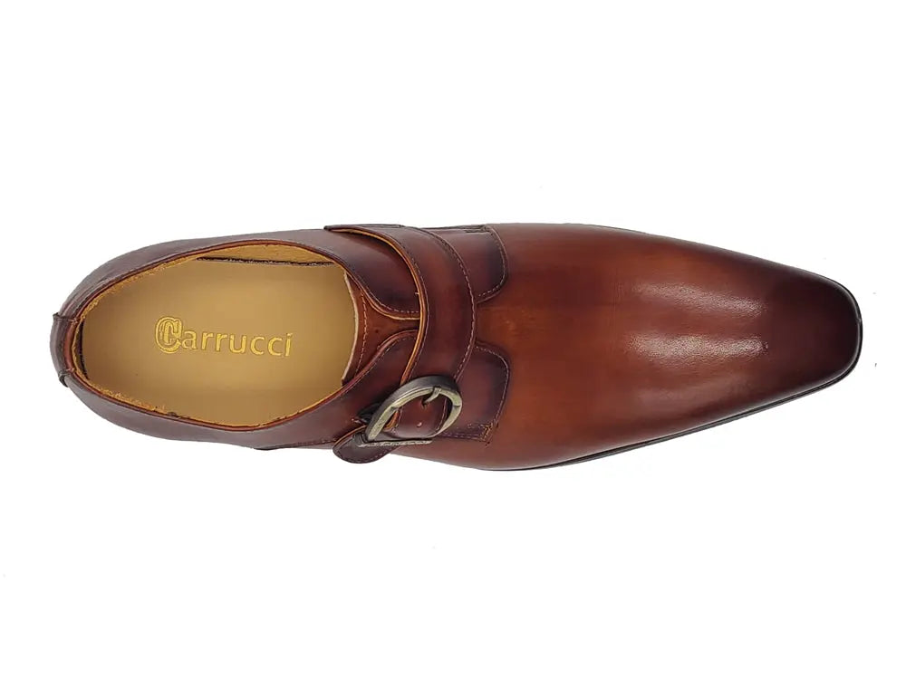 Men’s Signature Buckle Monk Strap Dress Shoes