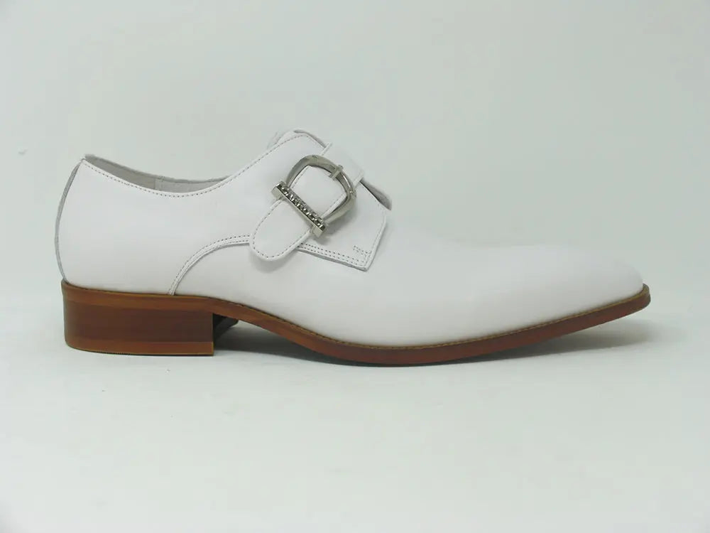 Men’s Signature Buckle Monk Strap Dress Shoes