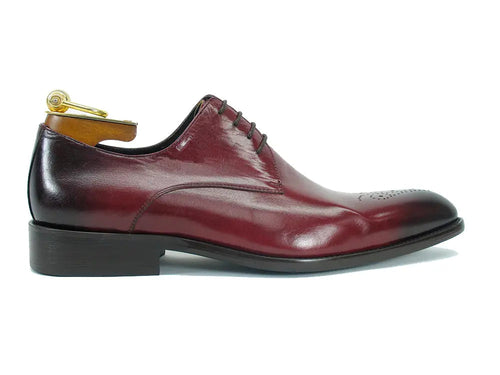Men’s Signature Burnished Leather Derby Shoes