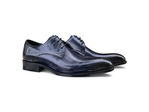 Signature Burnished Lace-up Derby Carrucci