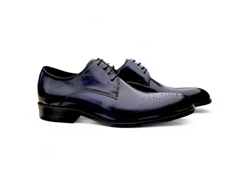 Signature Burnished Lace-up Derby Carrucci