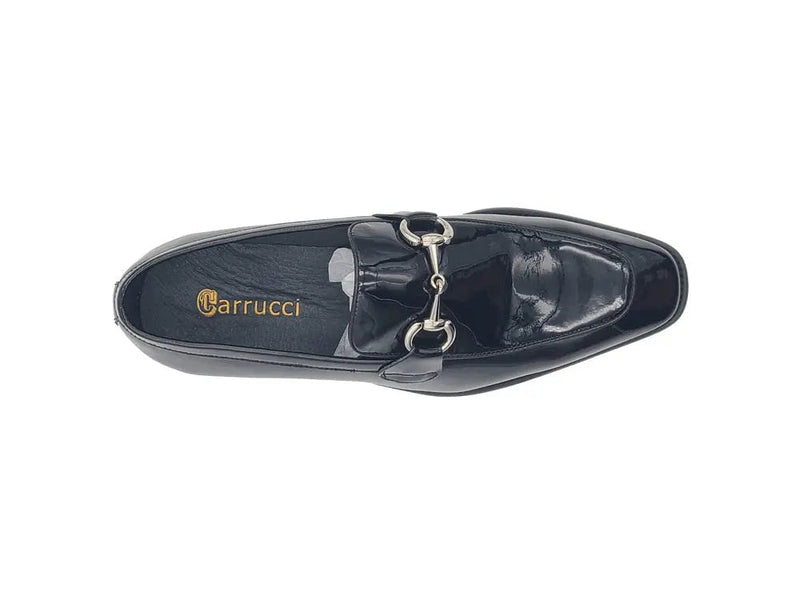 Carrucci Signature Horse Bit Patent Leather Loafer