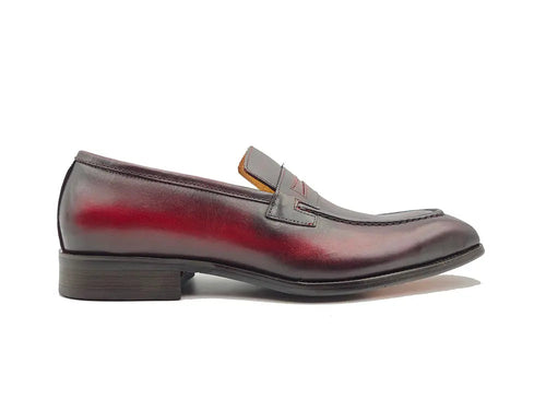 Mens Classic Leather Penny Loafers“ Signature Style
