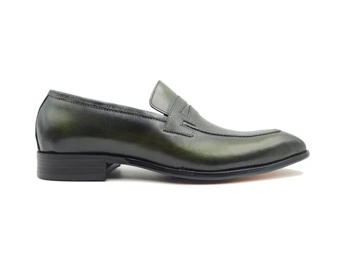 Mens Classic Leather Penny Loafers“ Signature Style