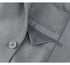 Mens Basic Two Button Classic Fit Silver Grey Sharkskin Suit