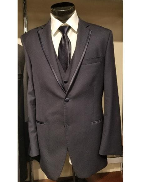 Dark Brown Tuxedo - Brown Wedding Suit - AlbertoNardoniStore