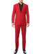 Red Slim Fit Suit - AlbertoNardoniStore