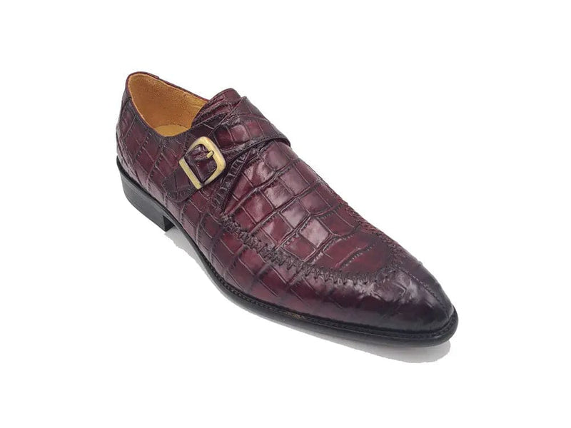 Carrucci Single Monk Buckle Split Toe Loafer