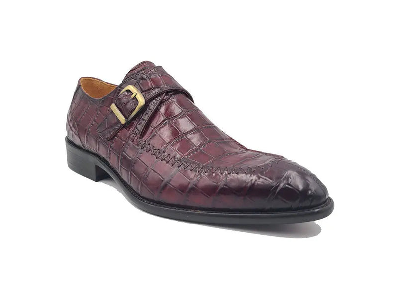 Carrucci Single Monk Buckle Split Toe Loafer