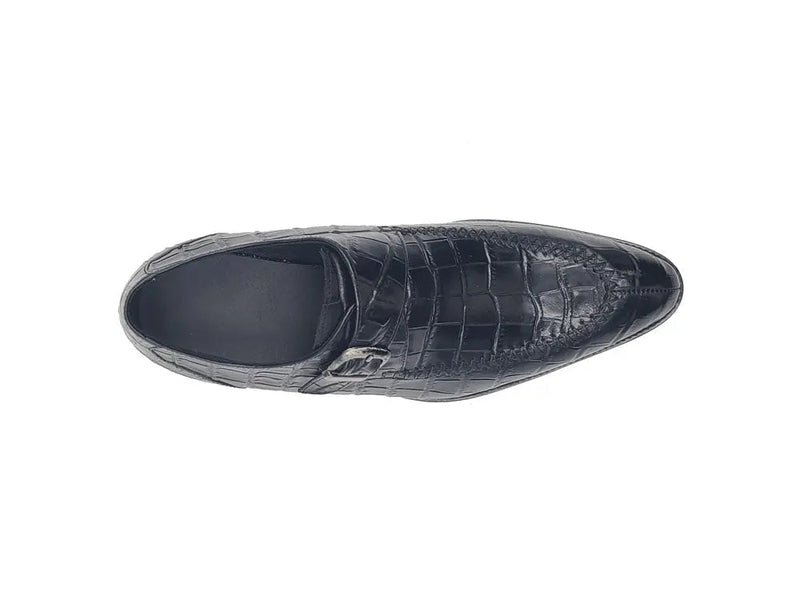 Carrucci Single Monk Buckle Split Toe Loafer