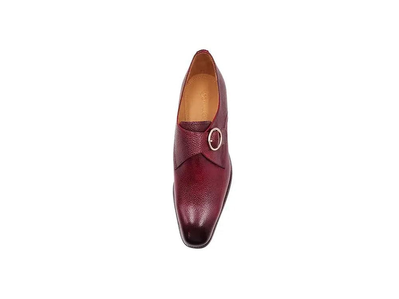 Carrucci Single Monk Strap Plain Toe Shoes