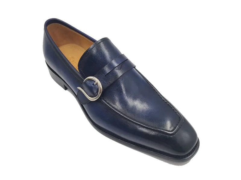 Carrucci Single Monk Strap with modern buckle