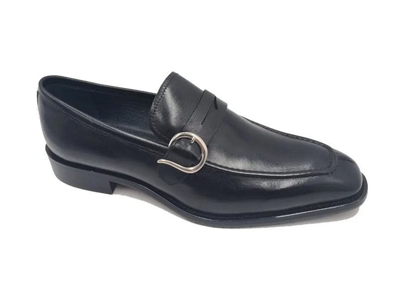 Carrucci Single Monk Strap with modern buckle