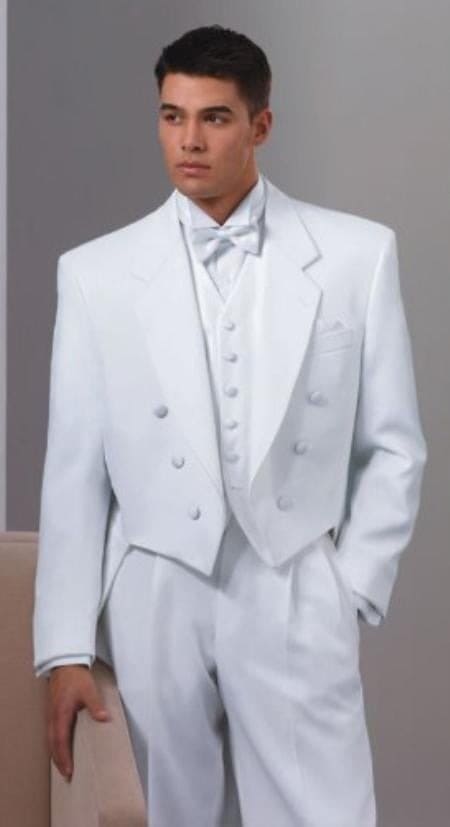 Cheap Tuxedos For Men - Discounted White Tuxedos