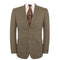 Mens 2 Button Slim Fit Light Brown Blazer
