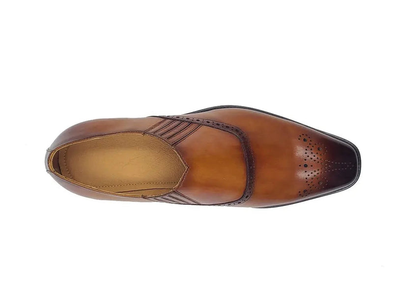 Carrucci Slip-on Loafer with medallion