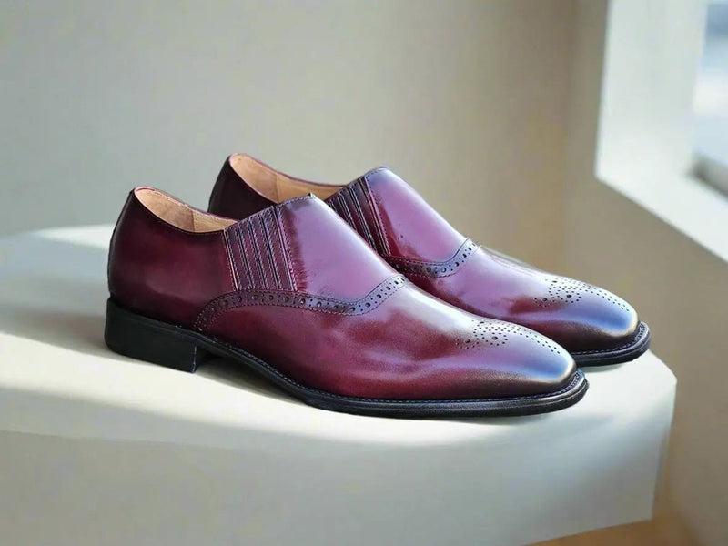 Carrucci Slip-on Loafer with medallion