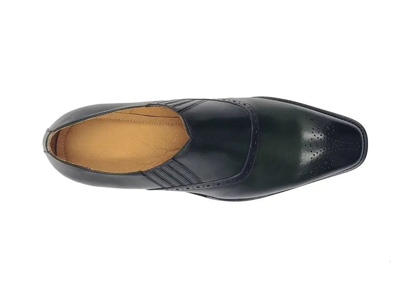 Carrucci Slip-on Loafer with medallion
