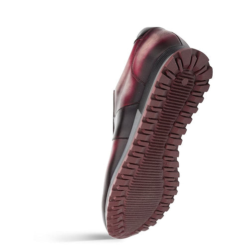 Men's Latini Multi-Tone Graphite Sneakers by Mezlan – Hand-Burnished Calfskin, Made in Spain