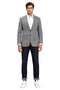 Stacy Adams Men's Hybrid Fit Sport Coat - Windowpane Plaid