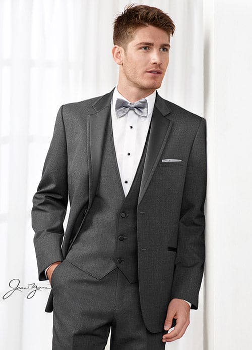 Smoking Traje - Esmoquin - Smoking Para Hombre - Steel Grey Tuxedo ...