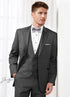 Smoking Traje - Esmoquin - Smoking Para Hombre - Steel Grey Tuxedo Notch Lapel