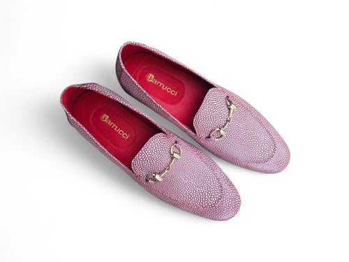 Stingray Embossed Horsebit Loafer Carrucci