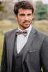 Western Suit - Trajes Para Hombres - Cowboy Formal Attire - Trajes De Novio - Slim Fit - Gray