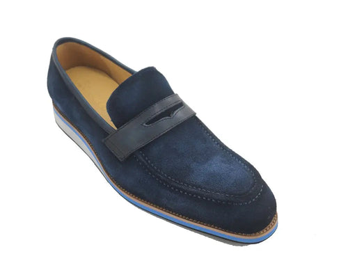 Classic Suede Slip-On Penny Loafer